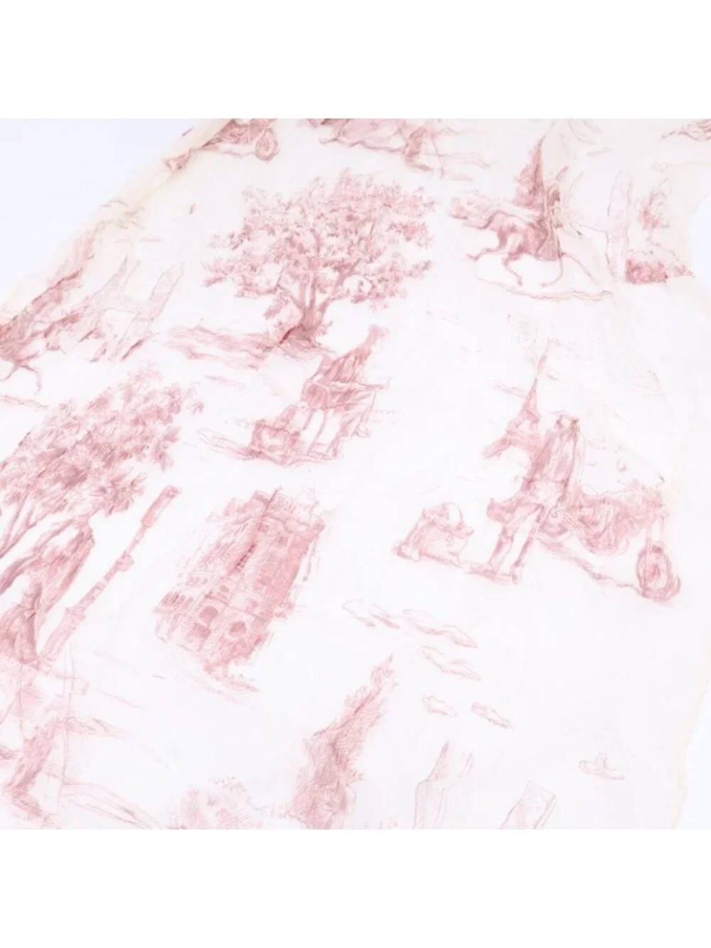 ★SOLD★ Hermes Silk Sheer Scarf - Picture 3 of 5